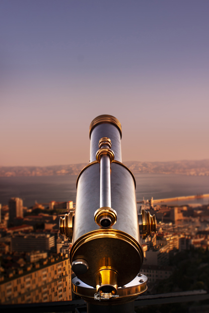 Longue vue à Notre Dame de la Garde | Photo de Marseille | Bruno Perrin-Turenne